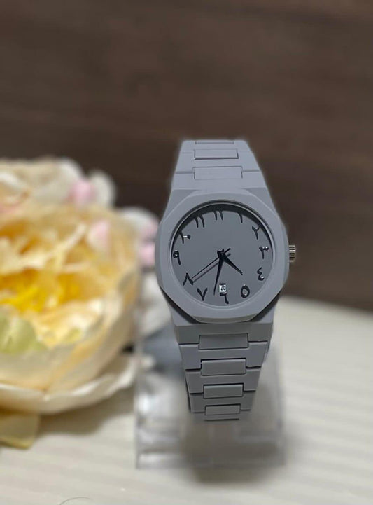 Arabic Aura Steel Watch on Sale 20%OFF