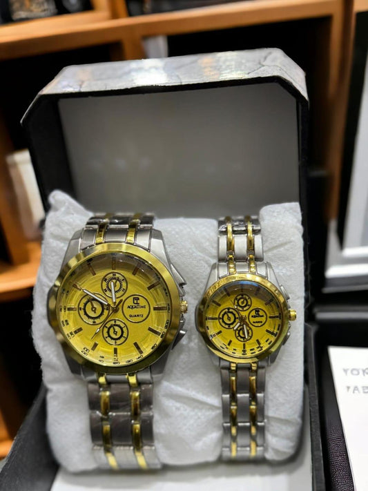 Couple's Movement: Quartz Analogue Watch
